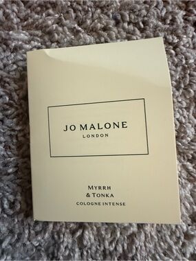 💜 JO MALONE LONDON MYRRH & TONKA COLOGNE INTENSE sample